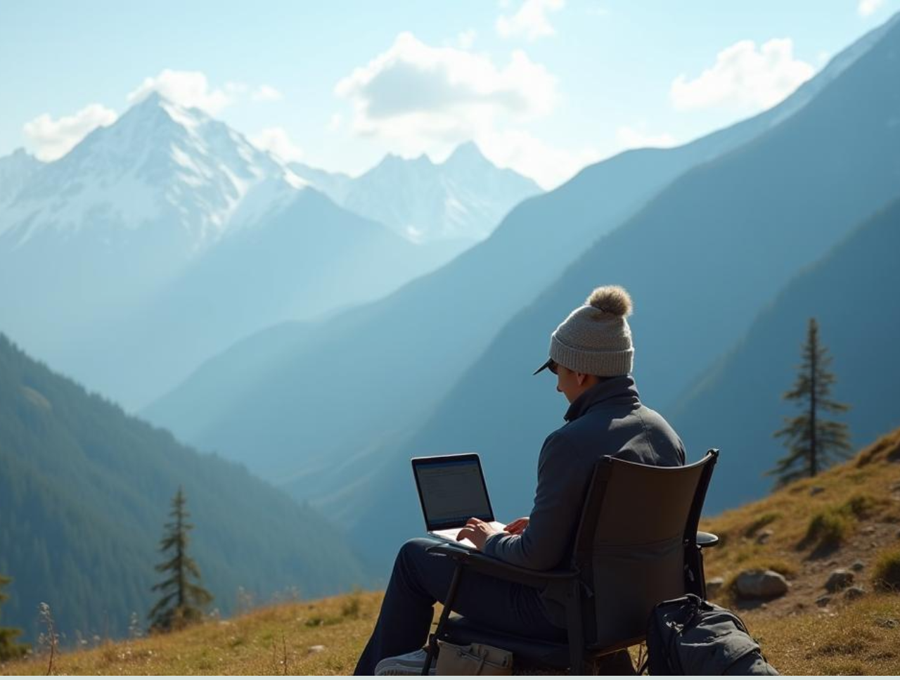 From Deadlines to Dreamscapes: How Akasa Makes Winter Work-from-Mountains Possible